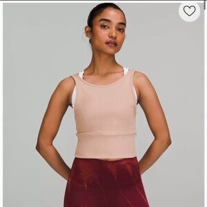 Lululemon Power Pivot Ribbed Tank